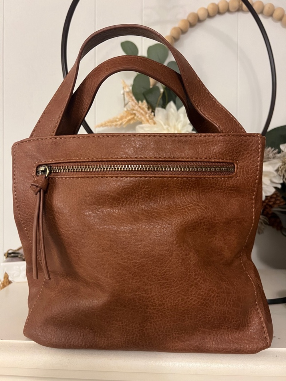 Joy Susan Brown Tote Handbag - Classic Everyday Carry